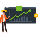 پیش‌نمایش فایل boy-showing-business-graph-9684522 از پک فناوری مالی