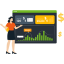 پیش‌نمایش فایل girl-is-looking-at-income-9684516 از پک فناوری مالی