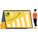 پیش‌نمایش فایل girl-is-watching-progress-of-the-dollar-9684537 از پک فناوری مالی