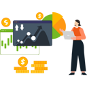 پیش‌نمایش فایل girl-is-working-on-a-business-graph-9684536 از پک فناوری مالی