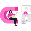 پیش‌نمایش فایل girl-doing-business-online-9634818 از پک جذب مخاطب هدف
