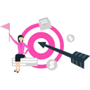پیش‌نمایش فایل girl-holding-flag-9634810 از پک جذب مخاطب هدف