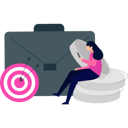 پیش‌نمایش فایل girl-using-mobile-watching-business-target-9634823 از پک جذب مخاطب هدف