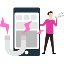 پیش‌نمایش فایل man-doing-online-marketing-9634750 از پک جذب مخاطب هدف
