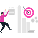 پیش‌نمایش فایل man-looking-at-target-graph-9634771 از پک جذب مخاطب هدف