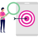 پیش‌نمایش فایل man-looking-for-target-9634826 از پک جذب مخاطب هدف