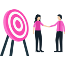 پیش‌نمایش فایل team-working-towards-target-9634756 از پک جذب مخاطب هدف