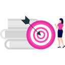 پیش‌نمایش فایل woman-looking-at-target-board-9634825 از پک جذب مخاطب هدف