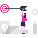 پیش‌نمایش فایل woman-working-on-her-goal-9634738 از پک جذب مخاطب هدف
