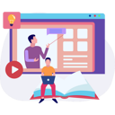 پیش‌نمایش فایل a-boy-is-taking-an-online-class-9698560 از پک کلاس‌های زبان