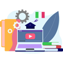 پیش‌نمایش فایل an-educational-video-is-playing-on-the-laptop-9698495 از پک کلاس‌های زبان