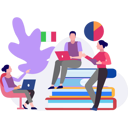 پیش‌نمایش فایل boy-and-girls-are-doing-group-study-9698564 از پک کلاس‌های زبان