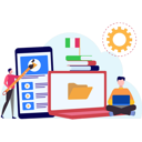 پیش‌نمایش فایل boys-are-studying-online-9698510 از پک کلاس‌های زبان