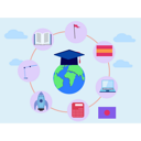 پیش‌نمایش فایل education-is-online-9698576 از پک کلاس‌های زبان