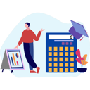 پیش‌نمایش فایل the-boy-is-standing-by-the-calculator-9698569 از پک کلاس‌های زبان