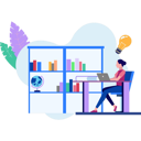 پیش‌نمایش فایل the-girl-has-an-idea-9698525 از پک کلاس‌های زبان