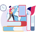 پیش‌نمایش فایل the-girl-is-carrying-books-9698572 از پک کلاس‌های زبان