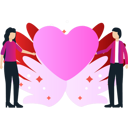 پیش‌نمایش فایل boy-and-girl-working-for-human-welfare-9705964 از پک عشق و حمایت