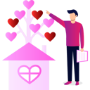 پیش‌نمایش فایل boy-looking-at-the-donation-house-9706015 از پک عشق و حمایت