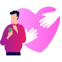 پیش‌نمایش فایل boy-using-mobile-phone-9705994 از پک عشق و حمایت