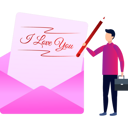پیش‌نمایش فایل boy-writing-love-letter-9706002 از پک عشق و حمایت
