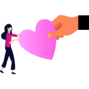 پیش‌نمایش فایل girl-collecting-charity-9706023 از پک عشق و حمایت