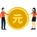 پیش‌نمایش فایل boy-and-girl-have-chinese-currency-9725701 از پک پس‌انداز پول
