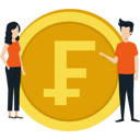 پیش‌نمایش فایل boy-and-girl-have-franc-coin-9725713 از پک پس‌انداز پول