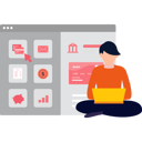 پیش‌نمایش فایل boy-doing-online-banking-9725759 از پک پس‌انداز پول