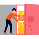 پیش‌نمایش فایل boy-saving-money-in-locker-9725786 از پک پس‌انداز پول