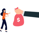 پیش‌نمایش فایل girl-holding-bag-of-dollars-9725761 از پک پس‌انداز پول