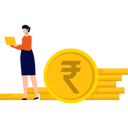 پیش‌نمایش فایل girl-saving-money-on-laptop-9725712 از پک پس‌انداز پول