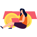 پیش‌نمایش فایل girl-working-on-investment-9725736 از پک پس‌انداز پول