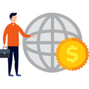 پیش‌نمایش فایل guy-making-money-globally-9725769 از پک پس‌انداز پول