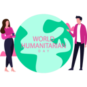 پیش‌نمایش فایل boy-and-girl-celebrating-humanitarian-day-9748455 از پک روز جهانی بشردوستی
