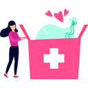 پیش‌نمایش فایل girl-opened-donation-box-9748543 از پک روز جهانی بشردوستی