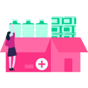 پیش‌نمایش فایل girl-packing-donation-carton-9748485 از پک روز جهانی بشردوستی