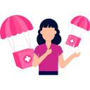 پیش‌نمایش فایل girl-sending-cartons-by-air-9748473 از پک روز جهانی بشردوستی