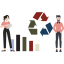 پیش‌نمایش فایل boy-and-girl-working-on-business-growth-9664564 از پک کنفرانس