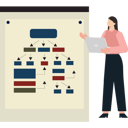 پیش‌نمایش فایل girl-making-flow-chart-9664514 از پک کنفرانس