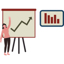 پیش‌نمایش فایل girl-watching-progress-of-graph-9664513 از پک کنفرانس