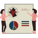 پیش‌نمایش فایل two-girls-discuss-chart-9664587 از پک کنفرانس