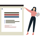 پیش‌نمایش فایل woman-showing-business-document-9664516 از پک کنفرانس