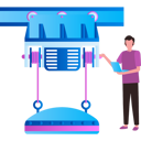 پیش‌نمایش فایل boy-is-looking-at-a-working-machine-9757607 از پک اتوماسیون تولید