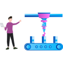 پیش‌نمایش فایل boy-standing-next-to-machine-with-laptop-9757614 از پک اتوماسیون تولید