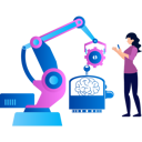 پیش‌نمایش فایل girl-is-standing-next-to-machine-9757555 از پک اتوماسیون تولید