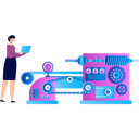 پیش‌نمایش فایل girl-is-working-on-automation-production-9757549 از پک اتوماسیون تولید