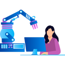 پیش‌نمایش فایل girl-is-working-on-monitor-9757585 از پک اتوماسیون تولید