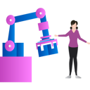پیش‌نمایش فایل machine-is-carrying-parcel-9757573 از پک اتوماسیون تولید