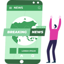 پیش‌نمایش فایل boy-watching-live-news-9757456 از پک خبر فوری